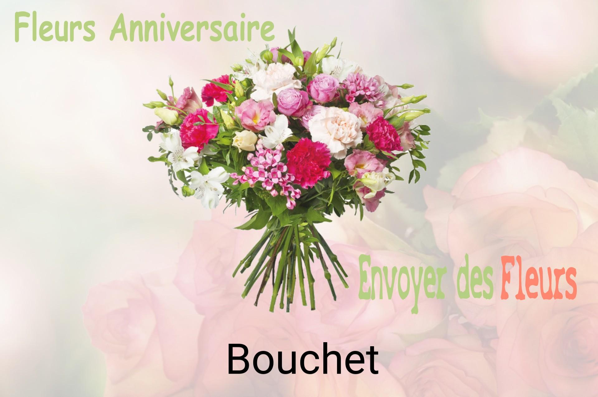 Bouquet de fleurs d’anniversaire livré à Bouchet